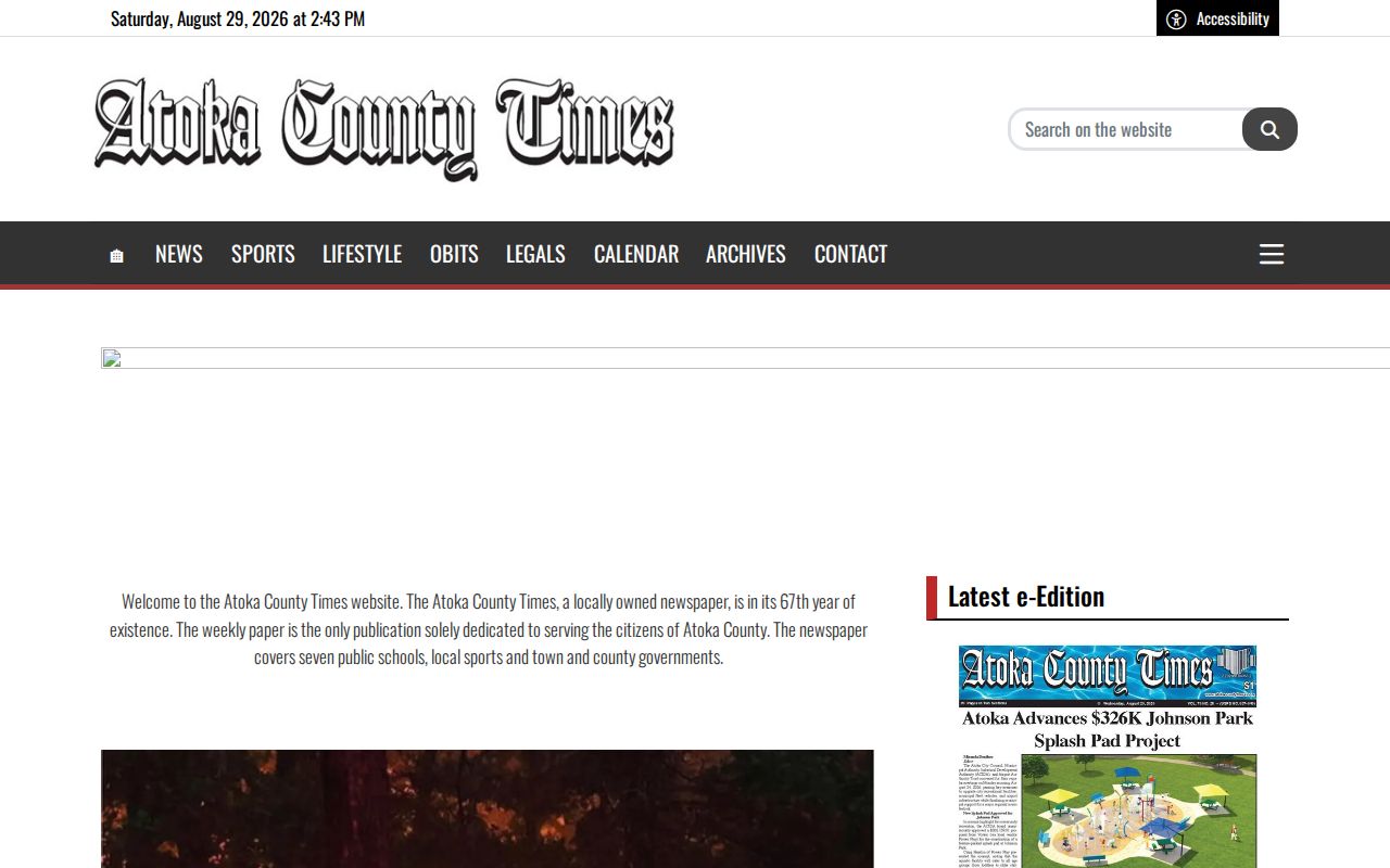 Atoka County booking record news source at Atoka County Times